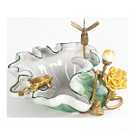 Чаша фигурная с обитателями леса и цветами Eden Garden варинант исполнения - 5 | Loft Concept в Краснодаре