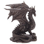Декоративная статуэтка Дракон Dragon Brown Statuette варинант исполнения - 1 | Loft Concept в Краснодаре