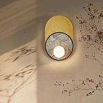 Бра с каменным диском в металлической раме Sandstone Painting варинант исполнения - 5 | Loft Concept в Краснодаре