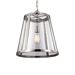 Подвесной светильник с прозрачным коническим стеклянным плафоном в современном стиле Feiss варинант исполнения - 1 | Loft Concept в Краснодаре