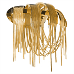 Бра с металиическими цепочками и дугообразными элементами Atlantis Chain варинант исполнения - 11 | Loft Concept в Краснодаре