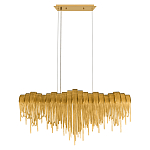 Люстра подвесная с металлическими дугами и длинными цепочками 115 см Atlantis Chain варинант исполнения - 4 | Loft Concept в Краснодаре