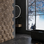 Гипсовая 3D панель с принтографией PM-30 варинант исполнения - 2 | Loft Concept в Краснодаре