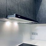 Угловой кухонный гарнитур Жемчужный белый Серый Clarke Kitchen Set White Grey варинант исполнения - 3 | Loft Concept в Краснодаре