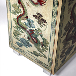 Комод в стиле шинузари с росписью Chinese Eastern Dragon варинант исполнения - 2 | Loft Concept в Краснодаре