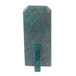 Часы погон ВС подарочные настольные из натурального камня Змеевик Military Clock варинант исполнения - 15 | Loft Concept в Краснодаре