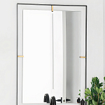 Зеркало прямоугольное в черной раме Gwendelyn варинант исполнения - 2 | Loft Concept в Краснодаре