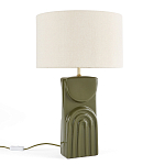 Настольная лампа из керамики и льна Brighter than the Stars варинант исполнения - 2 | Loft Concept в Краснодаре