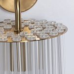 Бра с круглым основанием и длинными прозрачныи стеклянными трубками Nembus варинант исполнения - 4 | Loft Concept в Краснодаре