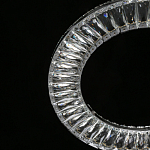 Люстра круглая с прозрачной хрустальной рамкой Maude Crystal Light варинант исполнения - 8 | Loft Concept в Краснодаре