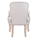 Кресло Aubrey Classical Armchair beige flax варинант исполнения - 3 | Loft Concept в Краснодаре