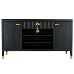 Комод-буфет Elsa Dreams Black с открытыми полками   варинант исполнения - 8 | Loft Concept в Краснодаре