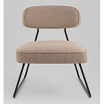 Кресло лаунж Kate букле капучино варинант исполнения - 4 | Loft Concept в Краснодаре