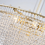 Люстра многоярусная с каскадами кристаллов Crystal Rains варинант исполнения - 5 | Loft Concept в Краснодаре