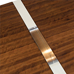 Консоль прямоугольная с выдвижным ящиком на прозрачных ножках Hitchcock варинант исполнения - 3 | Loft Concept в Краснодаре