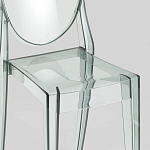 Прозрачный стул с серым оттенком LOUIS GHOST CHAIR варинант исполнения - 7 | Loft Concept в Краснодаре