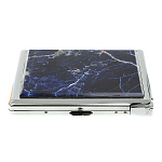 Портсигар на 10 сигарет с газовой зажигалкой из натурального камня Содалит Stone Cigarettes Cases варинант исполнения - 5 | Loft Concept в Краснодаре