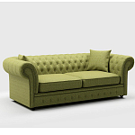 Мебельная ткань Шенилл светло-зеленый цвет 142 см T4-51 варинант исполнения - 4 | Loft Concept в Краснодаре