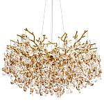 Люстра с хрустальными подвесками Fairytree Gold Crystal Chandelier 10 варинант исполнения - 1 | Loft Concept в Краснодаре