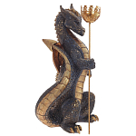 Подсвечник в виде дракона Dragon Candlestick Red Gold Blue Green варинант исполнения - 3 | Loft Concept в Краснодаре