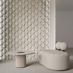 Гипсовая 3D Панель DRAGON SCALE - B варинант исполнения - 1 | Loft Concept в Краснодаре