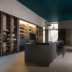 Кухонный гарнитур из массива дуба и камня Ratio Dada Engenereed варинант исполнения - 1 | Loft Concept в Краснодаре