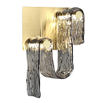 Бра волнистой формы из фактурного стекла Wave варинант исполнения - 2 | Loft Concept в Краснодаре