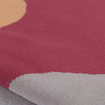 Плед из хлопка с абстрактным принтом Elysian Flow Ember варинант исполнения - 4 | Loft Concept в Краснодаре