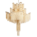 Люстра металлическая Rain of metal варинант исполнения - 1 | Loft Concept в Краснодаре