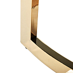 Столик журнальный золотой с темным стеклом Tastiness варинант исполнения - 2 | Loft Concept в Краснодаре