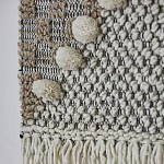 Панно из шерсти и хлопка с узором Beige Calista Orbit варинант исполнения - 7 | Loft Concept в Краснодаре