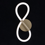 Бра с белым плафоном в форме восьмерки и круглым основанием Luke Lampco Tracer Lamp варинант исполнения - 2 | Loft Concept в Краснодаре