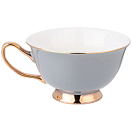 Чайная пара из фарфора 200 мл Grey Tea Porcelain Set варинант исполнения - 2 | Loft Concept в Краснодаре