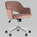 Кресло для компьютерного стола Veloury Pink варинант исполнения - 2 | Loft Concept в Краснодаре