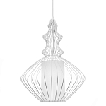 Подвесной светильник Wire Dream Pendant 2 Белый варинант исполнения - 3 | Loft Concept в Краснодаре