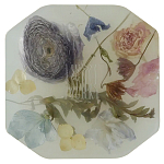 Шкатулка из эпоксидной смолы с цветами белая Epoxy Resin Square Box White варинант исполнения - 1 | Loft Concept в Краснодаре