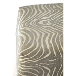 Банкетка Wakonda Gray Zebra с деревянными шариками  варинант исполнения - 4 | Loft Concept в Краснодаре