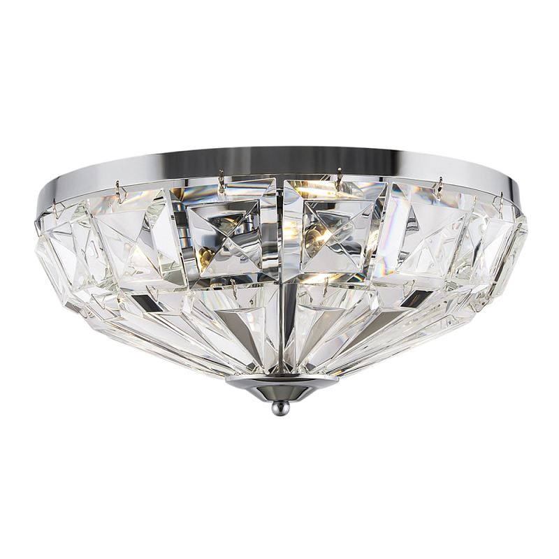 Потолочный светильник Facet E14х4 Хром Прозрачный в Краснодаре | Loft Concept 