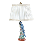 Настольная лампа с абажуром и основанием в виде попугая Parrot Table Lamp варинант исполнения - 1 | Loft Concept в Краснодаре