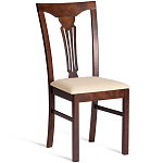 Стул деревянный с узором ручной работы Espresso варинант исполнения - 1 | Loft Concept в Краснодаре