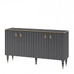 Консоль с фасадами цвета графит Antique Order Graphite варинант исполнения - 2 | Loft Concept в Краснодаре