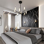 Настольная лампа с прозрачными плафонами из стекла Umbrella варинант исполнения - 5 | Loft Concept в Краснодаре