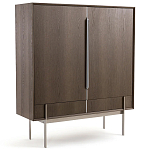 Шкаф из серого дуба Sawada Gray Oak Cabinet варинант исполнения - 2 | Loft Concept в Краснодаре