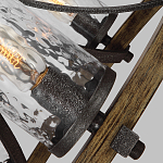 Люстра с цилиндрическим плафонами из толстого волнистого стекла в индустриальном стиле Feiss варинант исполнения - 16 | Loft Concept в Краснодаре