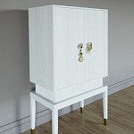 Кабинетный шкаф Elsa Dreams White с 2-мя ящиками варинант исполнения - 1 | Loft Concept в Краснодаре