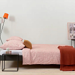 Постельное белье розового цвета с рисунком 150х200 см Blossom Essence варинант исполнения - 3 | Loft Concept в Краснодаре