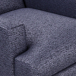 Мебельная ткань Шенилл синий цвет 138 см T4-33 варинант исполнения - 6 | Loft Concept в Краснодаре