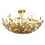 Потолочный светильник с абажуром оформленным в виде стаи бабочек Eternal Butterflies варинант исполнения - 2 | Loft Concept в Краснодаре