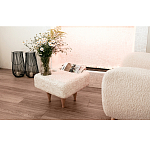 Керамический столик на деревянных ножках «Квадро» варинант исполнения - 8 | Loft Concept в Краснодаре