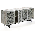 Буфет в гостиную с инкрустацией Palm Sideboard with Bone Inlay варинант исполнения - 4 | Loft Concept в Краснодаре
